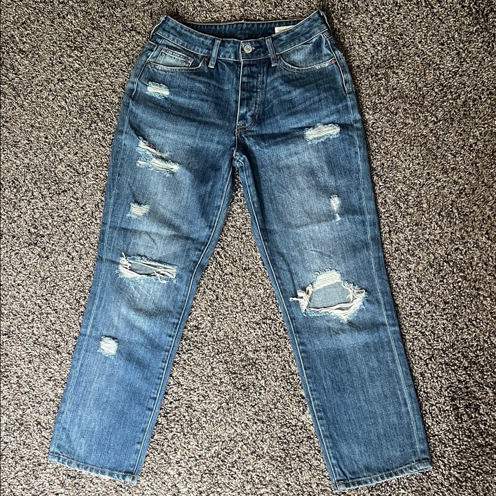 Pacsun Distressed Mom Jean